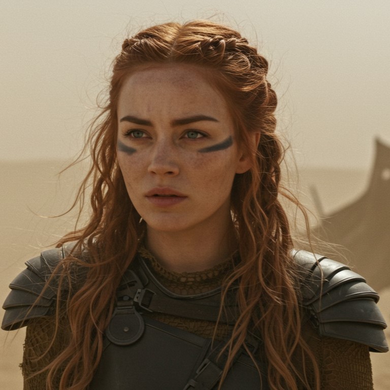 Montage of movie stills showing hair-intensive scenes from "The Hunger Games," "Aquaman," and "Mad Max.