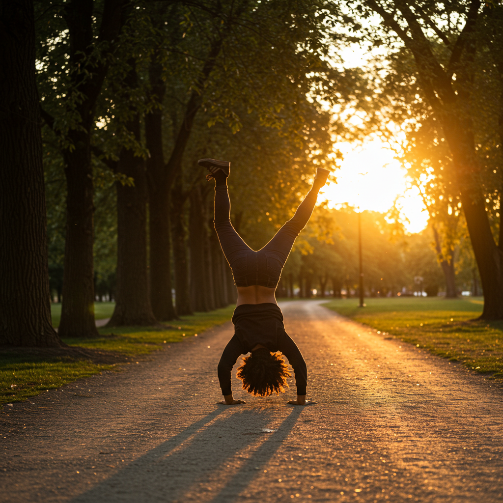 Two people on a first date, smiling and talking, but one of them has a faint, glowing outline of themselves looking content and whole, representing their wholeness.
